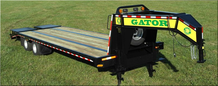 GOOSENECK TRAILER 30ft tandem dual - all heavy-duty equipment trailers special priced  Auglaize County, Ohio