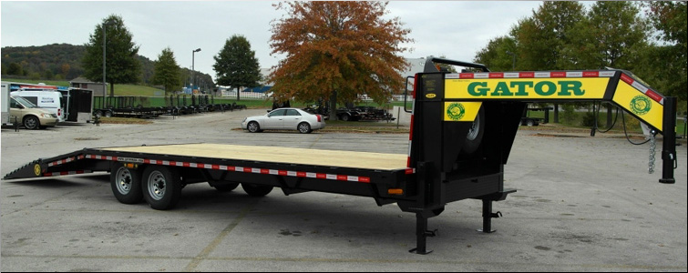 Gooseneck flat bed trailer for sale14k  Auglaize County, Ohio